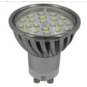 LED LemputėGU10 4.5W 220V su 24 2835SMD diodų, alium. korpus