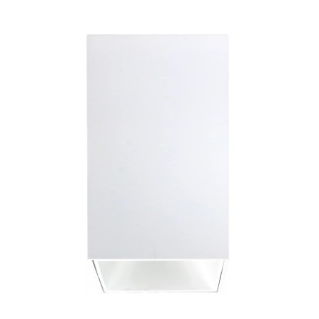 LED taškinis šviestuvas, kvadratinis, baltas reflektorius