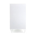 LED taškinis šviestuvas, kvadratinis, baltas reflektorius