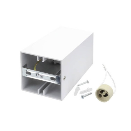 LED taškinis šviestuvas, kvadratinis, RG reflektorius