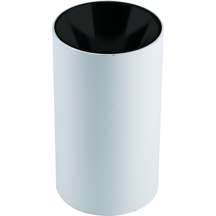 LED taškinis šviestuvas, apvalus, juodas reflektorius