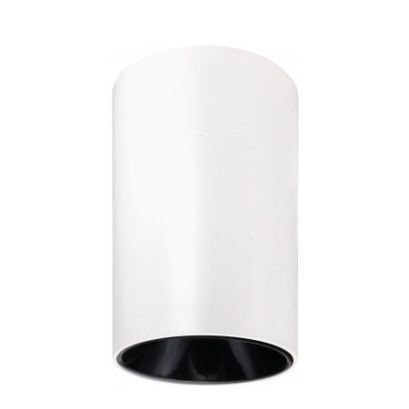 LED taškinis šviestuvas, apvalus, juodas reflektorius