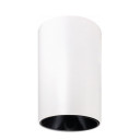 LED taškinis šviestuvas, apvalus, juodas reflektorius