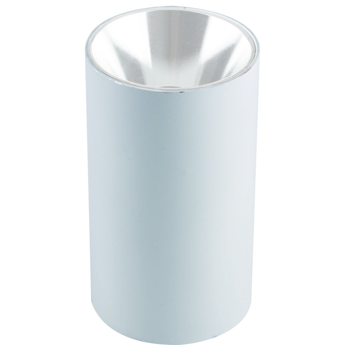 LED taškinis šviestuvas, apvalus, baltas reflektorius