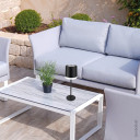 LED stalinė lempa, 2.5W, įkraunama, chrominė