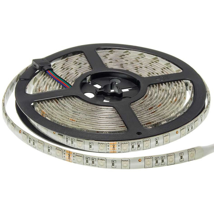 LED juosta, 14.4W/m, 1000Lm/m, 12V, Pro, IP54, RGB spalvos