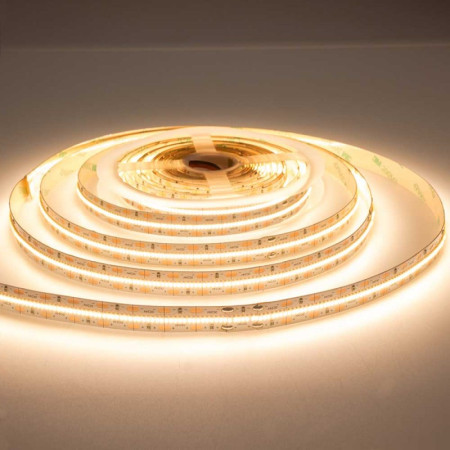 LED juosta, 22W/m, 1900Lm/m, 24V, šilta balta šviesa