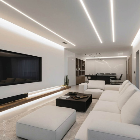 LED juosta, 20W/m, 2100Lm/m, 24V, 3 metai garantija, šalta balta šviesa