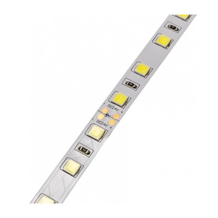 LED juosta, 16W/m, 1100Lm/m, 24V, 3 metai garantija, neutrali balta šviesa