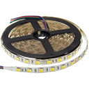 LED juosta, 16W/m, 800Lm/m, 24V, 3 metai garantija, šilta balta šviesa/šalta balta šviesa
