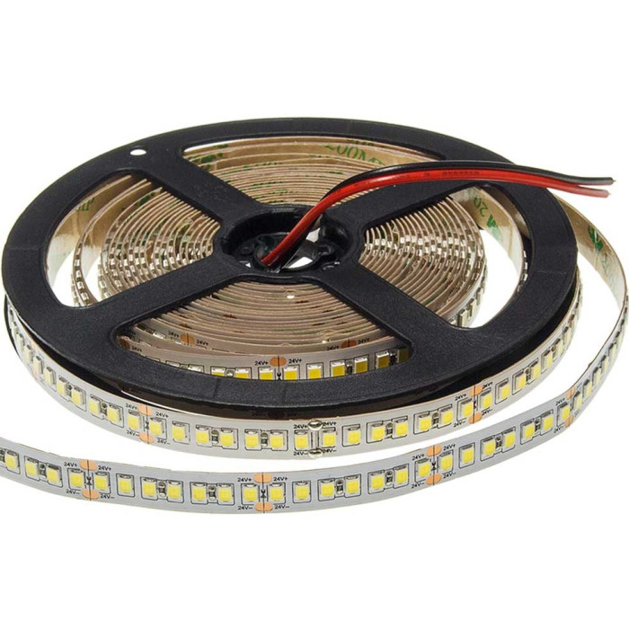 LED juosta, 20W/m, 2100Lm/m, 24V, 3 metai garantija, IP65, šalta balta šviesa