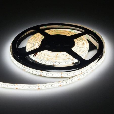 LED juosta, 20W/m, 2100Lm/m, 24V, 3 metai garantija, IP65, šilta balta šviesa