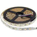 LED juosta, 16W/m, 1600Lm/m, 24V, 3 metai garantija, RGBWW spalvos