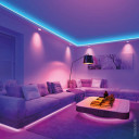 LED juosta, 16W/m, 1600Lm/m, 24V, 3 metai garantija, RGBWW spalvos