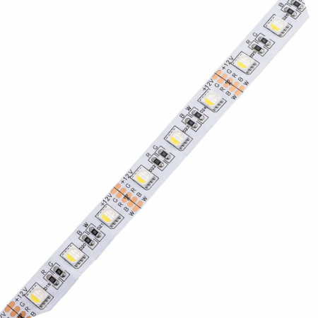 LED juosta, 16W/m, 1600Lm/m, 12V, 3 metai garantija, RGBWW spalvos