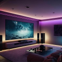 LED juosta, 16W/m, 1200Lm/m, 5V, adresuojama, RGB spalvos