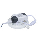 LED įmontuojamas modulis, apvalus, 3W, neutrali balta šviesa