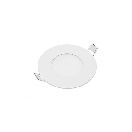 LED įmontuojamas modulis, apvalus, 3W, šilta balta šviesa