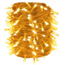 LED girlianda, skaidri, 50Lm/m, 24V, šilta balta šviesa