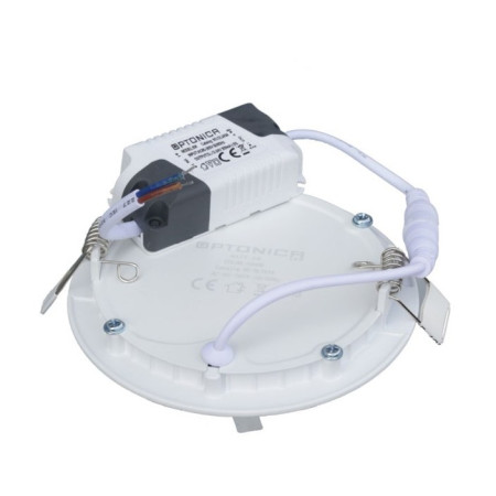 LED įmontuojamas modulis, apvalus, 6W, neutrali balta šviesa