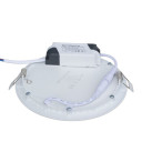 LED įmontuojamas modulis, apvalus, 12W, neutrali balta šviesa