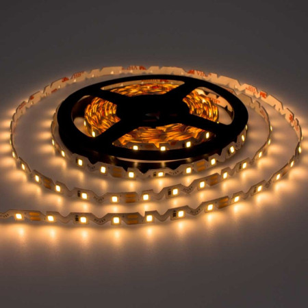 LED S-juosta, 7.2W/m, 720Lm/m, 12V, IP65, šilta balta šviesa