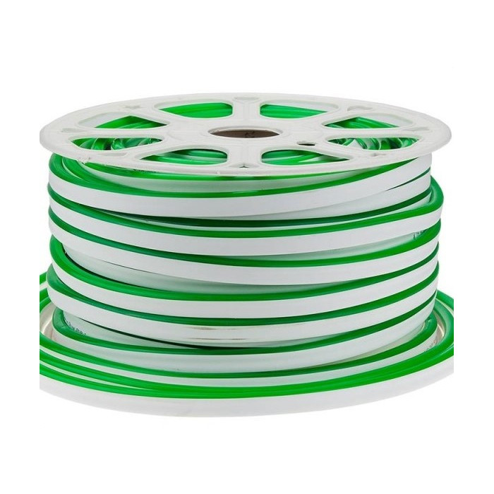 LED juosta, Flex Neon, 8.5W/m, 300Lm/m, 220V, žalia šviesa