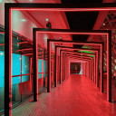 LED S-juosta, 7.2W/m, 720Lm/m, 12V, IP65, raudona šviesa