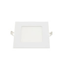 LED įmontuojamas modulis, kvadratinis, 6W, šilta balta šviesa