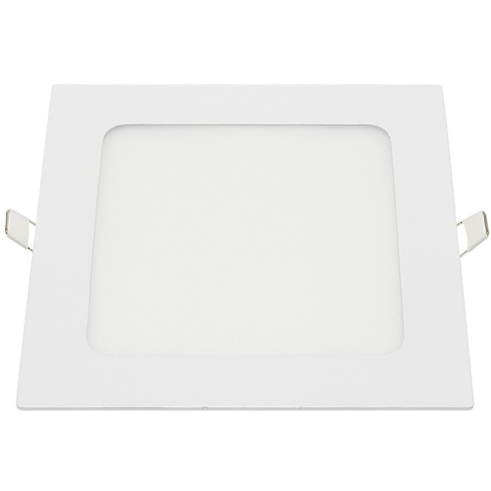 LED įmontuojamas modulis, kvadratinis, 12W, šilta balta šviesa