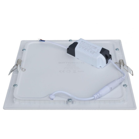 LED įmontuojamas modulis, kvadratinis, 18W, neutrali balta šviesa