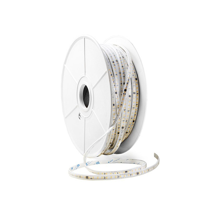 LED juosta, 9W/m, 900Lm/m, 220V, šilta balta šviesa