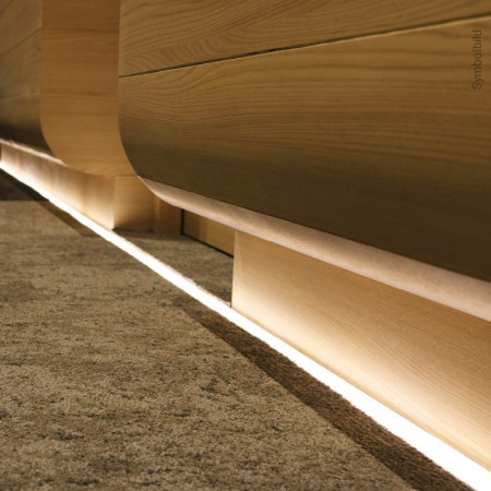 LED juosta, 4.8W/m, 300Lm/m, 12V, Pro, neutrali balta šviesa