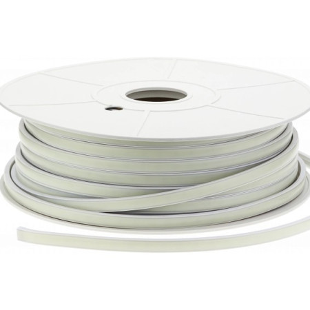 LED juosta, 10W/m, 700Lm/m, 220V, pieno spalvos dangtelis, šalta balta šviesa