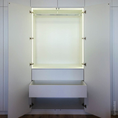 LED juosta, 4.8W/m, 300Lm/m, 12V, Pro, šilta balta šviesa