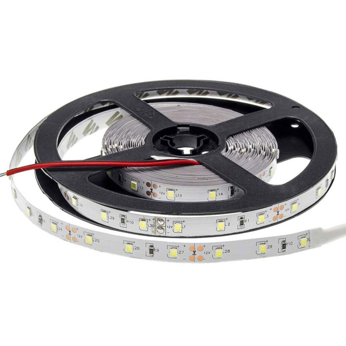LED juosta, 4.8W/m, 300Lm/m, 12V, Pro, raudona šviesa