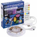 LED juostos rinkinys, 5V, TV, Wi-Fi, nuotolinis valdymas, RGBWW spalvos