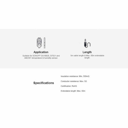 Prailginim laidAL560 5mskirt prailgint ensorSi7021 irDS18B20