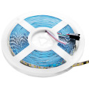 LED juostos rinkinys, 12V, nuotolinis valdymas, šilta balta šviesa