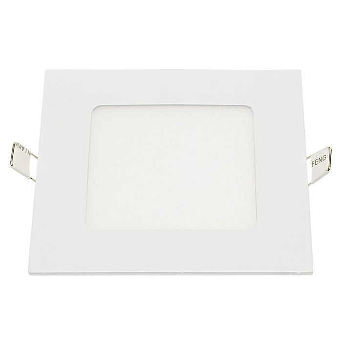 LED mini panelė, kvadratinė, High Class, 5 metai garantija, 6W, šalta balta šviesa