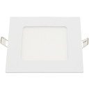 LED mini panelė, kvadratinė, High Class, 5 metai garantija, 6W, šalta balta šviesa