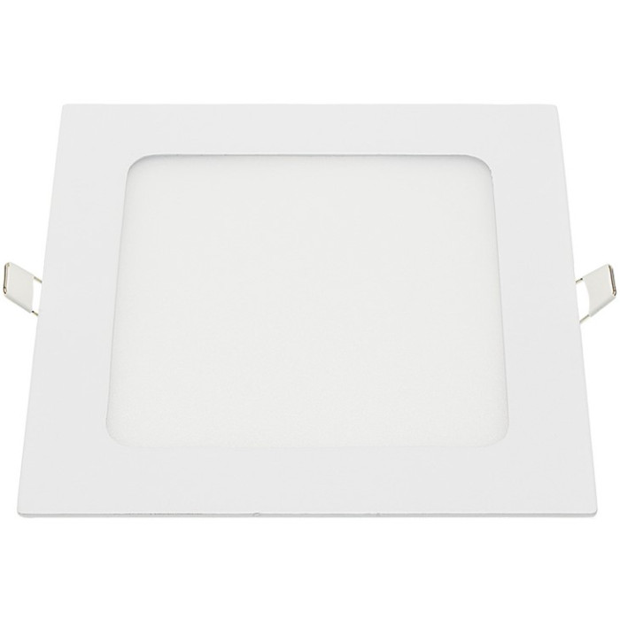 LED mini panelė, kvadratinė, High Class, 5 metai garantija, 12W, šilta balta šviesa