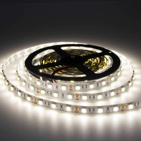 LED juosta, 14.4W/m, 1000Lm/m, 12V, Pro, neutrali balta šviesa