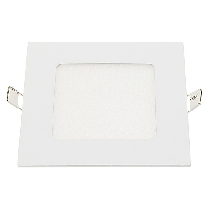 LED mini panelė, kvadratinė, True Colour Line, 6W, šalta balta šviesa