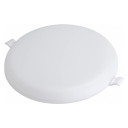 LED berėmė panelė, apvali, 18W, šalta balta šviesa