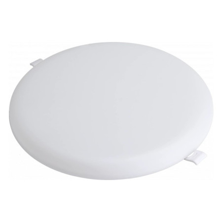 LED berėmė panelė, apvali, 24W, šilta balta šviesa