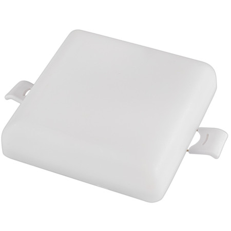 LED berėmė panelė, kvadratinė, 9W, šalta balta šviesa