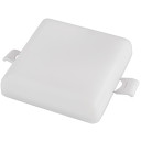 LED berėmė panelė, kvadratinė, 9W, šilta balta šviesa