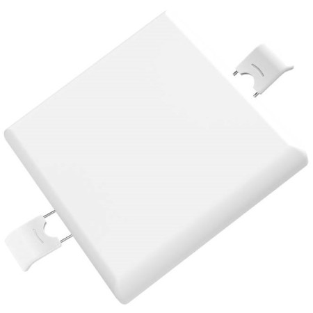 LED berėmė panelė, kvadratinė, 9W, šilta balta šviesa