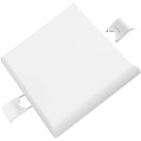 LED berėmė panelė, kvadratinė, 18W, šilta balta šviesa